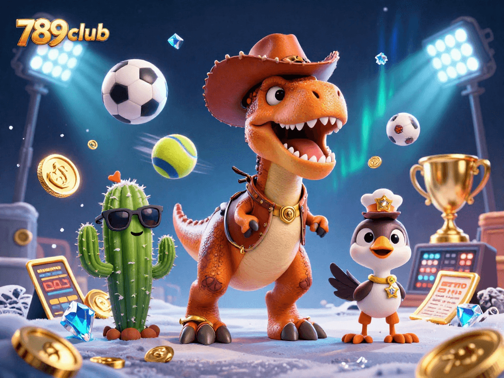 Engage in thrilling gameplay at 789club with dynamic sports elements and vibrant characters.