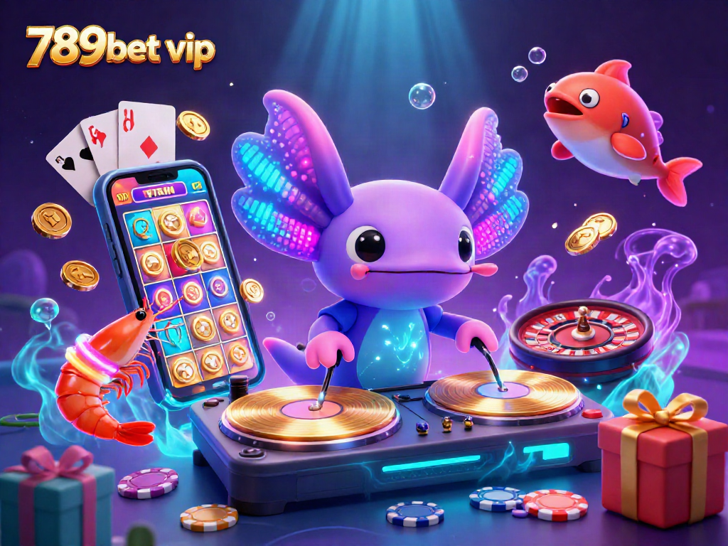 Experience the 789bet vip excitement with colorful slot games and vibrant underwater elements.