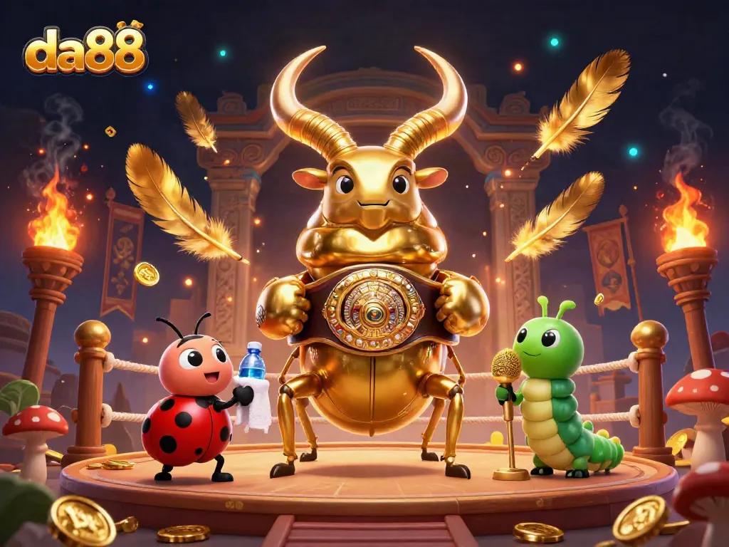 Experience thrilling bets with da88 in this vibrant casino showdown featuring unique characters.