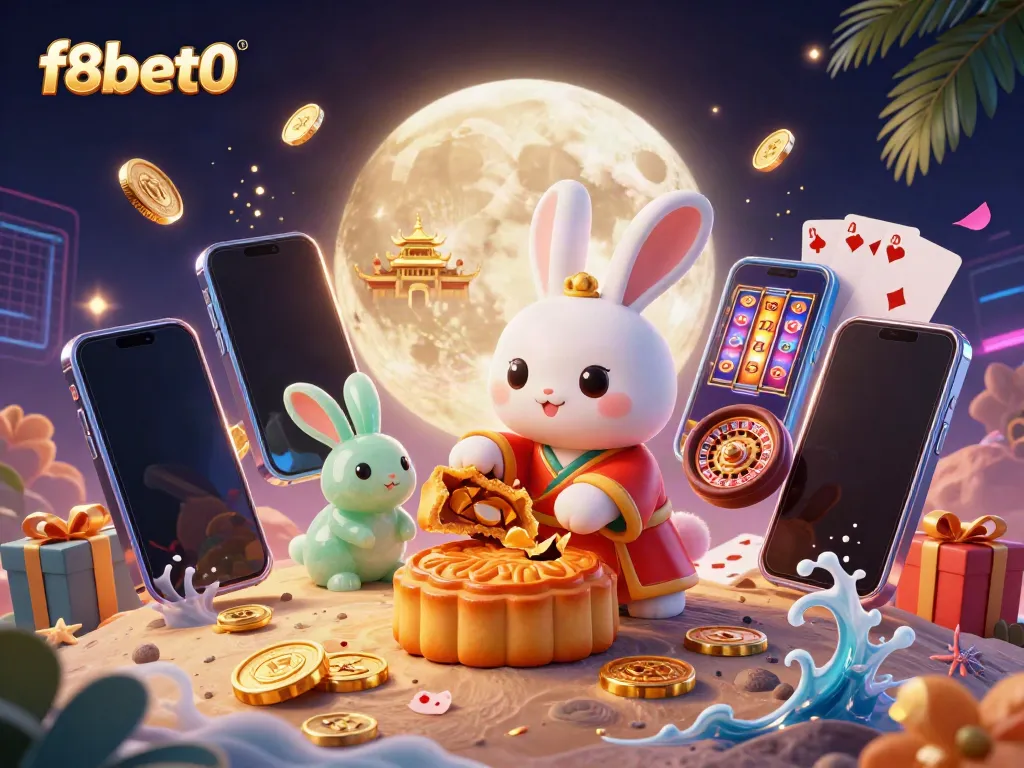 Experience excitement with f8bet0's vibrant casino-themed digital illustration featuring gambling legends.